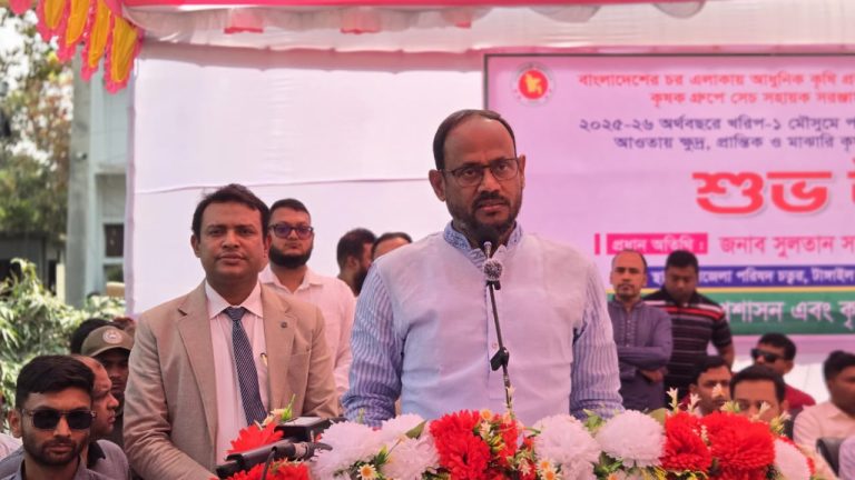 দেশকে খাদ্যে স্বয়ংসম্পূর্ণ করে রপ্তানির উদ্দেশ্যে কাজ করছে সরকার – প্রতিমন্ত্রী সালাউদ্দিন টুকু                     