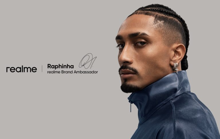 রিয়েলমির গ্লোবাল ব্র্যান্ড অ্যাম্বাসেডর হলেন ফুটবল তারকা রাফিনহা