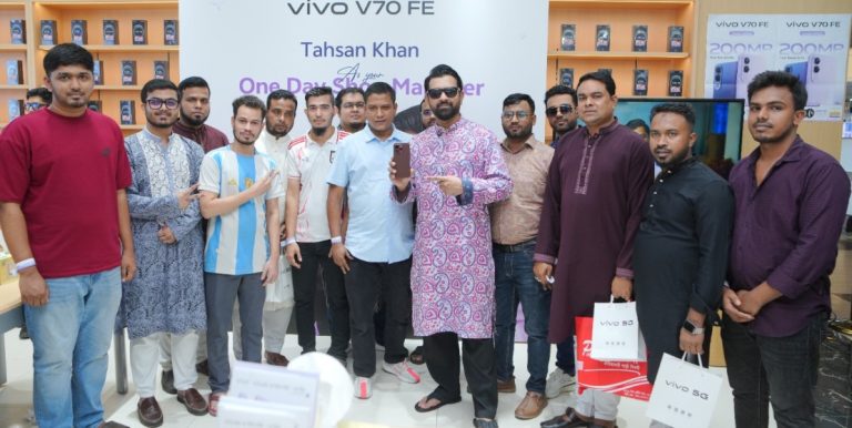 বৈশাখী উৎসবে ভিভো স্টোর: দায়িত্বে তাহসান