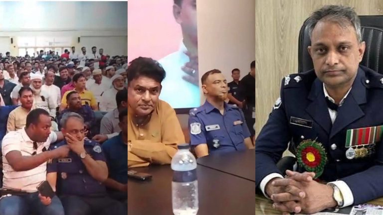ফেনীতে রাজনৈতিক কর্মসূচিতে দুই ওসির উপস্থিতি